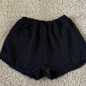 Brandy Melville Black High Waist Shorts